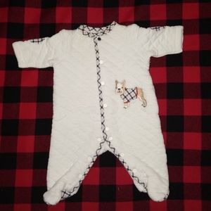 Baby footies one-piece